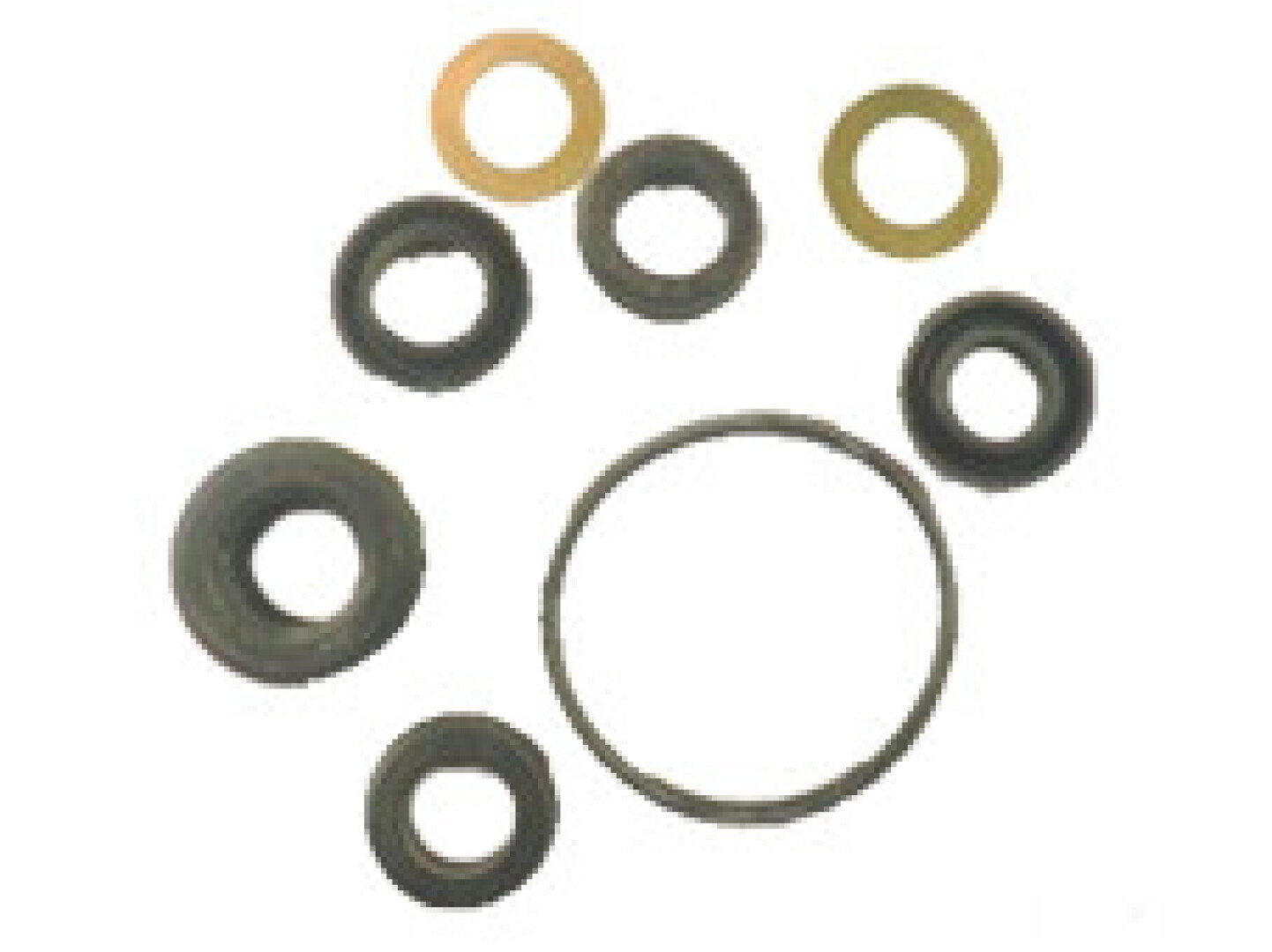 Reparatie Kit mastercylinder T seals only, Tandem systeem ATE, 95/96