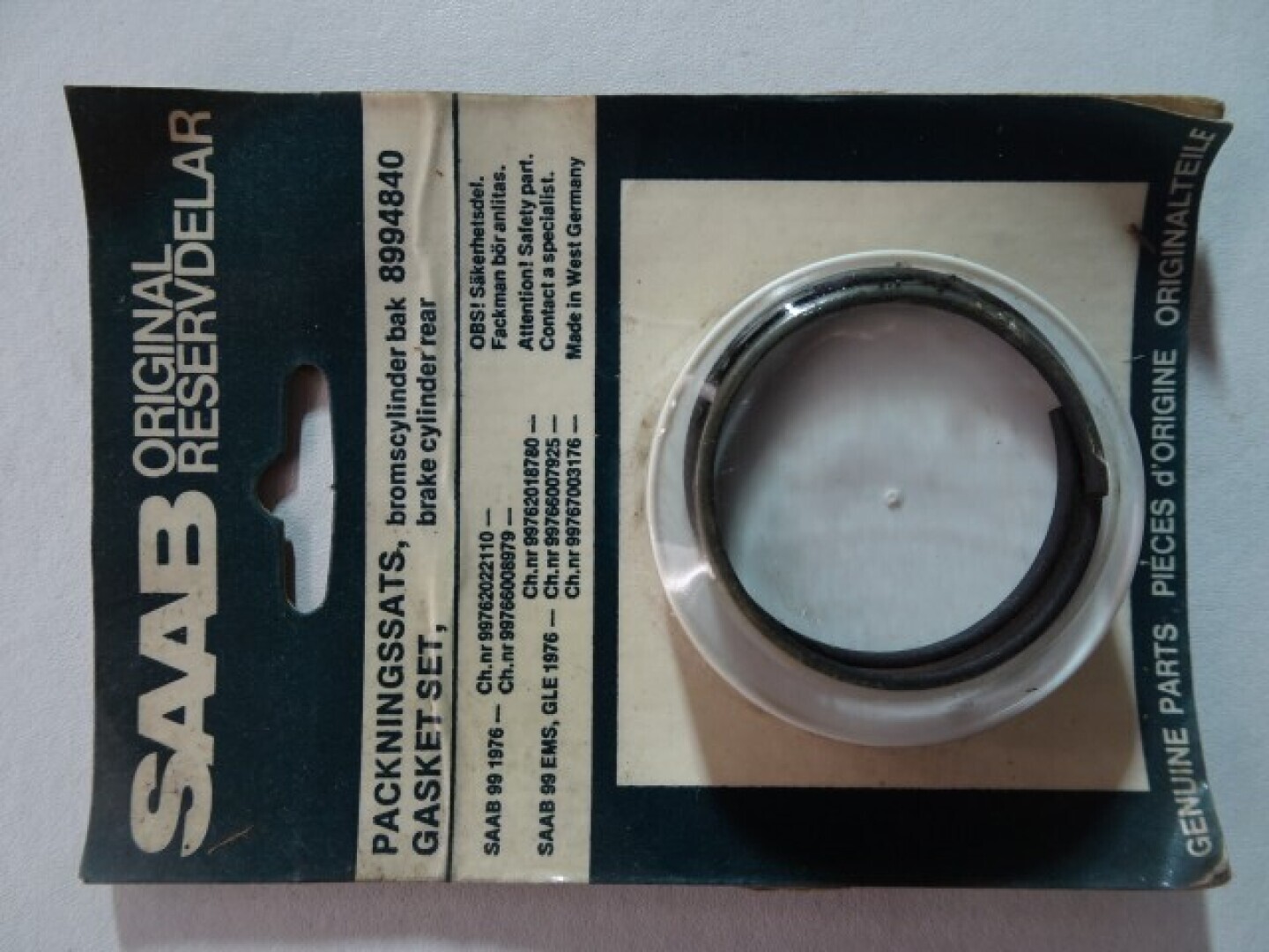 Revisieset remklauw achter