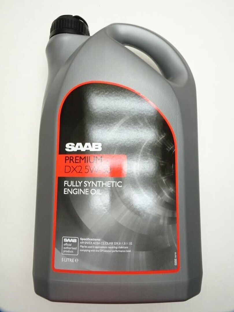 Motorolie Longlife 5W30 5 liter Saab synthetisch